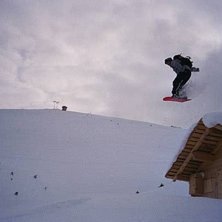 En ganska kul bild p&aring; en flygf&auml;rd av en gammal b. Photo: P-O Ljung. Rider: Micke Eagle.