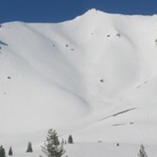 Northeast face of Mt. Lassen, May 2006. A beauty! . Photo: Tim Edge.