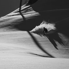 Hittade lite offpist i Chamonix. Beh&ouml;vde g&aring; i 2 .