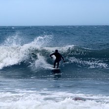 Cold water stoke. Photo: Jesper Edvinsson. Rider: Snaken.