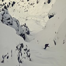 Se till att ta skier right efter &aring;k 5 p&aring; Sch&ouml;nt. Photo: Olov Renberg. Rider: Mats Petersson.