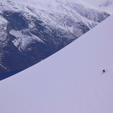 1200 h&ouml;jdmeter + 20cm puder = eufori!. Photo: Jonas Forsman. Rider: Jonas Lid&eacute;n.