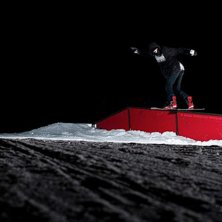 Fs boardslide. Photo: Rasmus Viktorsson. Rider: Alexander Eklund.