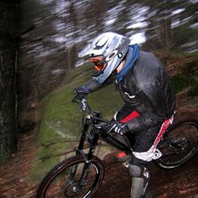 E-beth rippade loss en regnig eftermiddag i kviber. Photo: Eric Westling. Rider: Elisabeth.