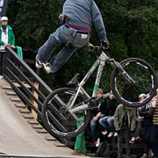Linus i spinen. Photo: Kenneth Einars. Rider: Linus Sj&ouml;holm.