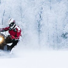 Var ute och k&ouml;rde skoter med Lars i T&auml;rnaby, s&aring;. Photo: Niclas Magnusson. Rider: Lars Forsell.