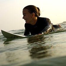 En grym v&auml;rd och surferska.. Photo: Johan M&aring;rtensson. Rider: Lena St&uuml;bner.