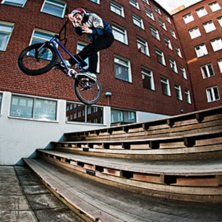 Barre Session. Photo: Magnus Karlsson. Rider: Nicholas Jackson.