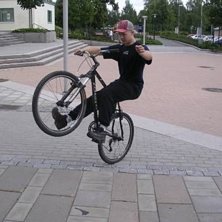 N&aring;tt tjaffs:). Photo: Robin Andersson. Rider: Daniel Landell.