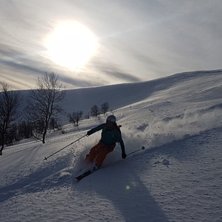 Topptur Hamrafj&auml;llet i T&auml;nndalen bakom v&aring;r stug.