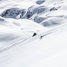 Backside Mont Fort 3330m
Foto: Rikard Landrin. Photo: Rikard Landrin.