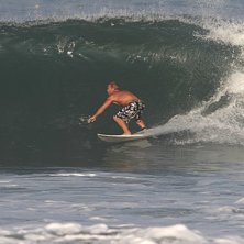 Photo: In water. Rider: Ola Thors&eacute;n.