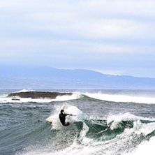 Tidig morgon p&aring; det ber&ouml;mda brytet Coxos.. Photo: Fredrik Ludvigsson. Rider: Ok&auml;nd.