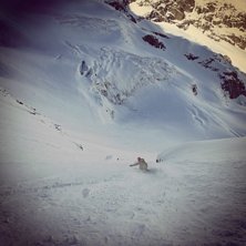 Punta Vittoria. Photo: Johanna St&aring;lnacke. Rider: St&eacute;phanie Churlet.