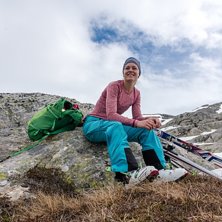 Paus i skiftet mellan vinter och v&aring;r. Louise Nils.