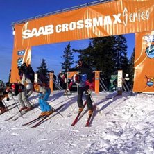 Saab Crossmax 2002 i Tand&aring;dalen. Photo: Johan &Aring;kesson. Rider: ok&auml;nda.