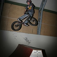 180 lookback. Photo: Jens Nilsen. Rider: Axel Parke.