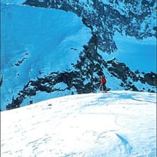 ola wihlborg blickar ut, serre chevalier. Photo: David Elmfeldt. Rider: Ola Wihlborg.