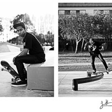 F&ouml;rmodligen min sista skatebild f&ouml;r i &aring;r.... Photo: Jonathan Birkemyr. Rider: Robin Carlson.