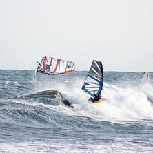 Tv&aring; &amp;quot;severne sails&amp;quot; snubbar del. Photo: Martin P&aring;lsson. Rider: Patrik &amp;quot;Paddy&amp;quot; Boyum + Ok&auml;nd.