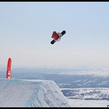 100-meters hoppet under freeride veckan.. Photo: Petter Persson. Rider: -ll-.