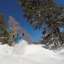 Monoski. Photo: Alfred Bols&ouml;y. Rider: H&aring;kan bols&ouml;y.