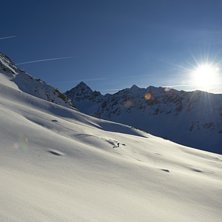 Offpist&aring;kning i Pr&auml;ttigau (omr&aring;de runt Klosters.