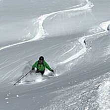 Who needs heli-skiing?. Photo: Alice Andersson.