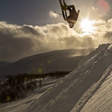 Backflip. Photo: Olov Strandqvist. Rider: Daniel Harila.