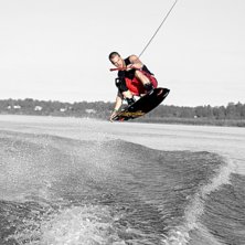 Sweet wakesession i LKP!!!. Photo: Jonas Bj&ouml;rk. Rider: Filip Eriksson.