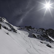 Eric Pollard in Gressoney. Photo: PICS BY PEWE. Rider: Eric Pollard.