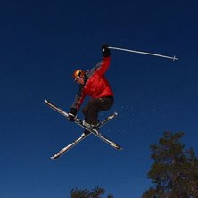 Ett hopp. Photo: Stefan Vikberg. Rider: Janne vikberg.