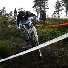 Photo: Eric h&ouml;glund. Rider: Tim hammar?.