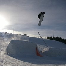 nosegrab i ett hopp:). Photo: tom st&aring;l. Rider: jag.