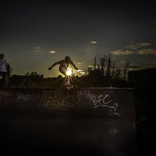 www.facebook.com/picsbypewe. Photo: Peter Vahlfridsson. Rider: Oscar Christensen &amp;amp; Fredrik Starfelt.