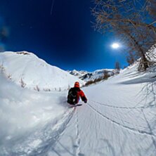 Vald&rsquo;isere -22 Grym dag p&aring; berget och n&aring;gra f�.