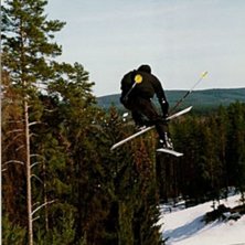 Photo: Henrik Plyhm. Rider: Fredrik Luhr.