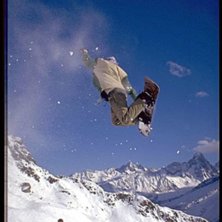 Of&ouml;rgl&ouml;mlig hoppsession i 
Brevent, Chamonix. T. Photo: Johan Lundin. Rider: Tobias Nilsson.
