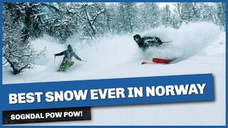 Sogndal POW POW: Best snow ever in Norway Sogndal POW POW: Best snow ever in Norway