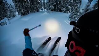 Powder NightSkiing…. Powder NightSkiing….